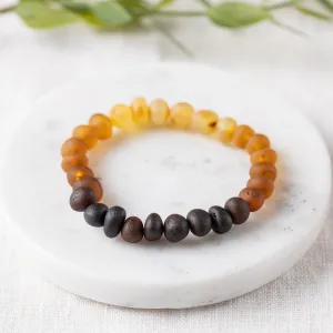 Adults | Raw Ombre Baltic Amber Bracelet