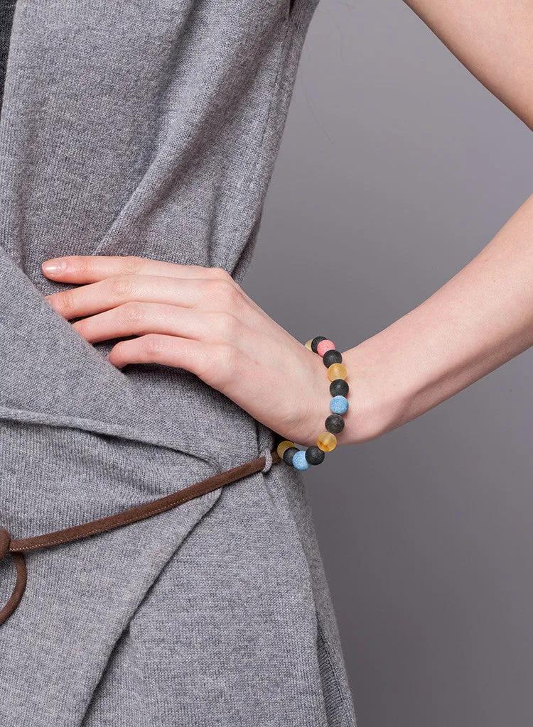 AMBER NECKLACE & BRACELET  - FOR A DECIDEDLY UNIQUE STYLE