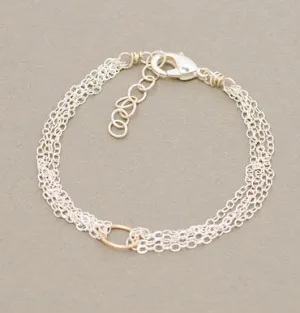 Armitage Simple Cable and Link Bracelet