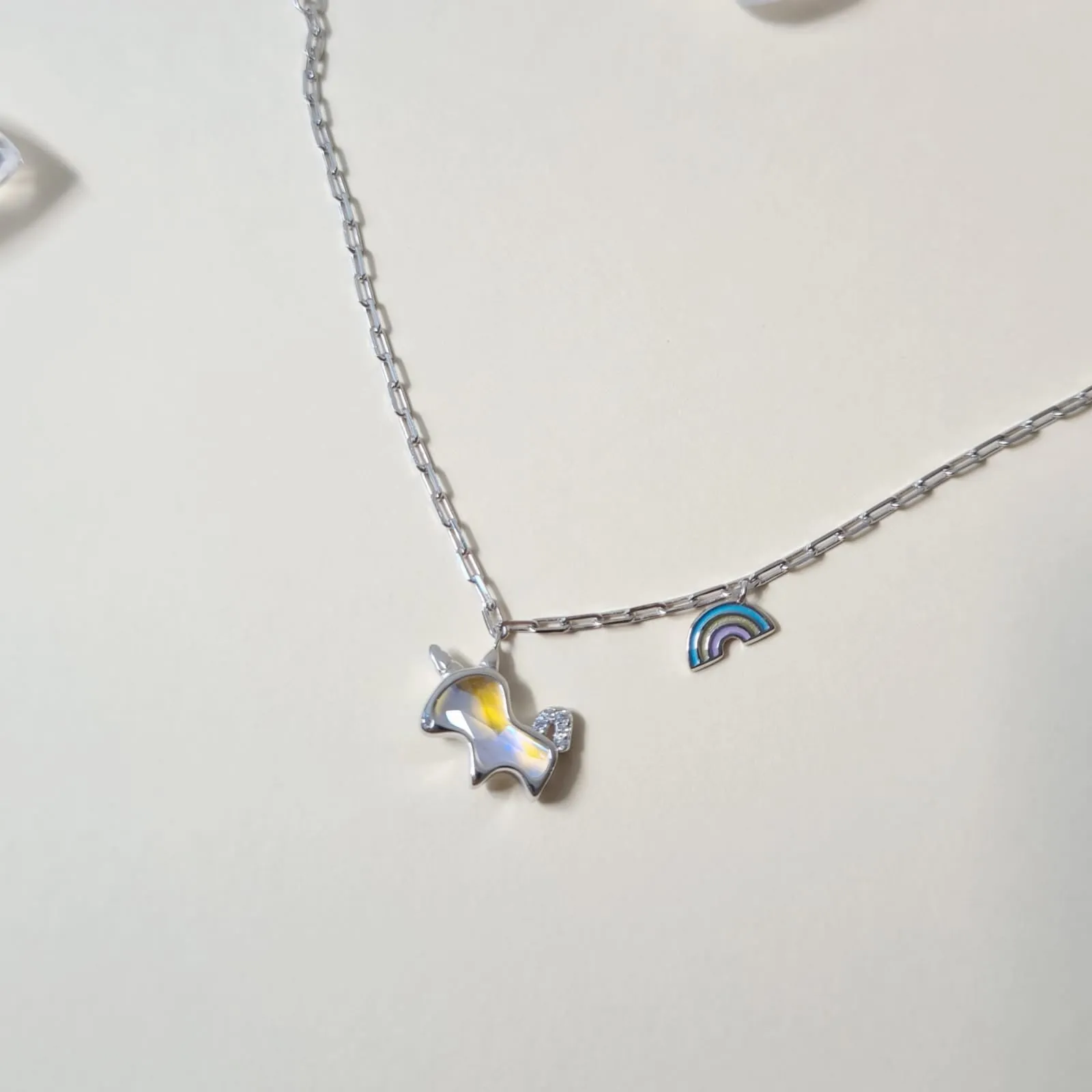 Aurora Unicorn Bracelet 925 Silver