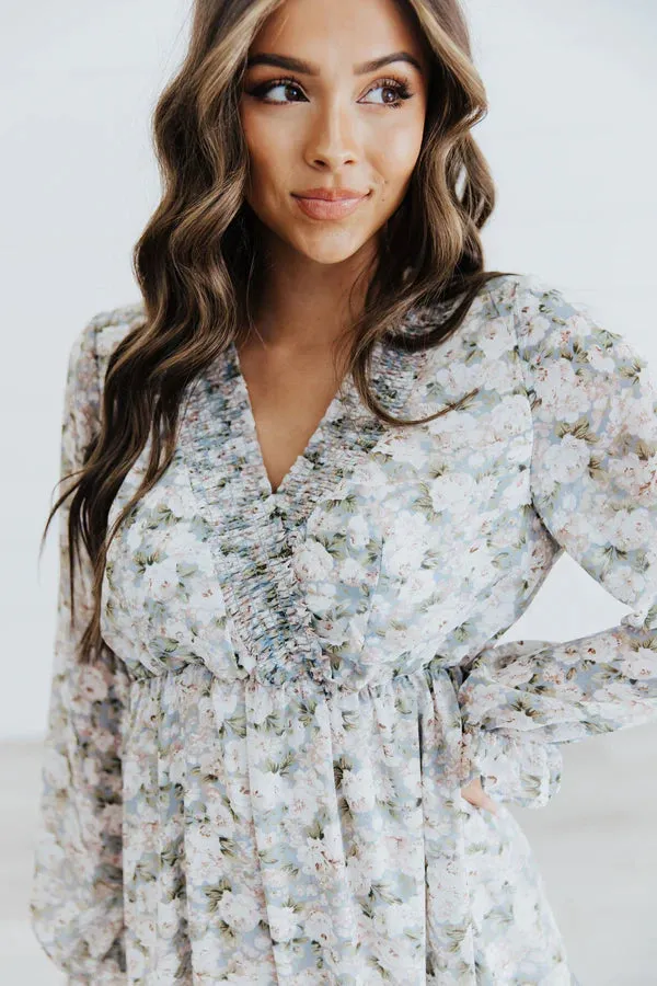 Blue Oasis Asher Dress