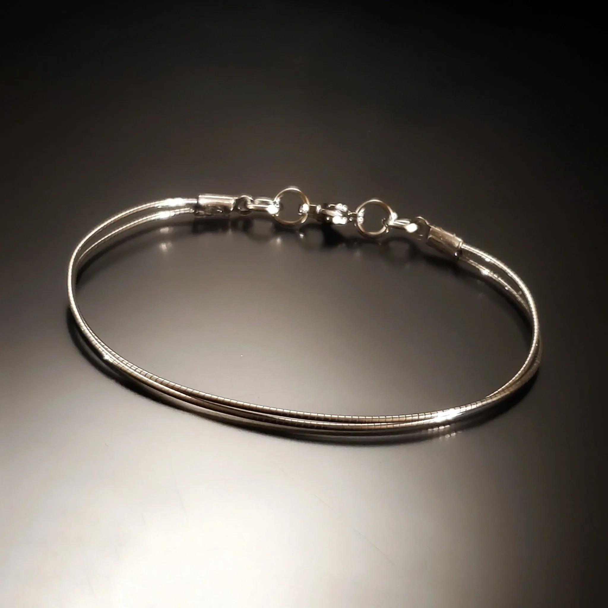 Cello String Unisex Clasp Bracelet
