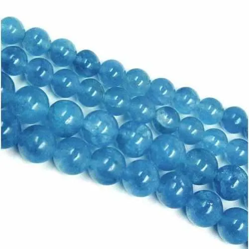 Childs Paradise Baltic Amber Blue Cats Eyes Aquamarine Beads Gemstone Necklace
