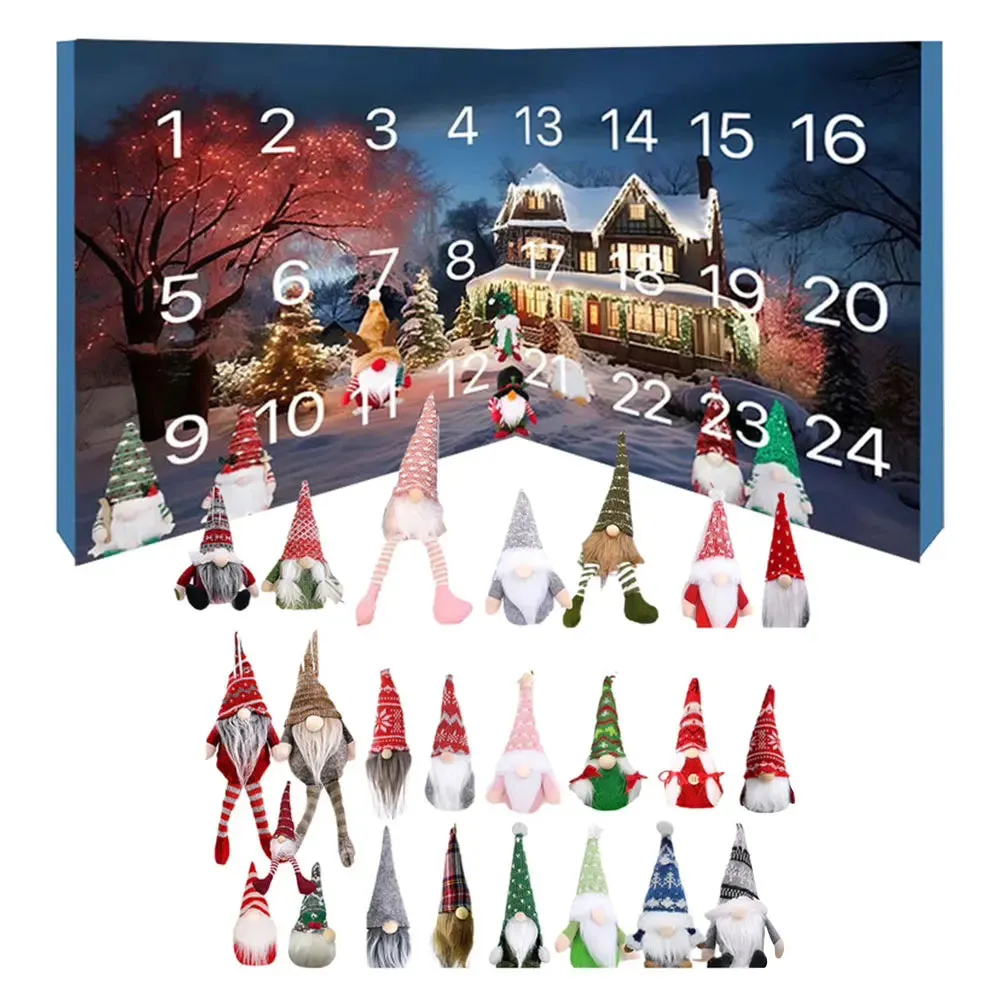 Christmas Gnome Advent Calendar