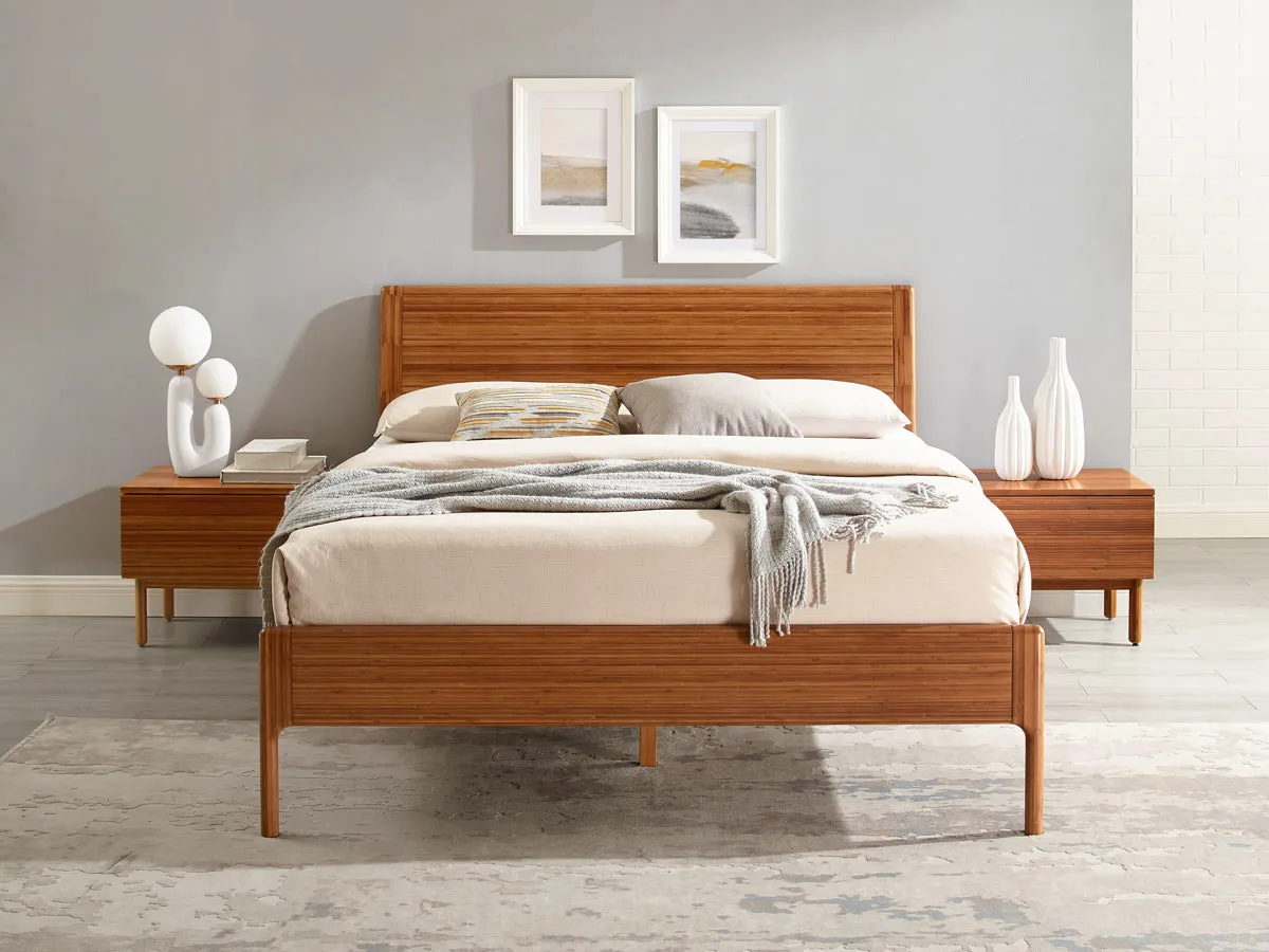 Greenington Ventura Cal King Platform Bed, Amber - GVA0003AM