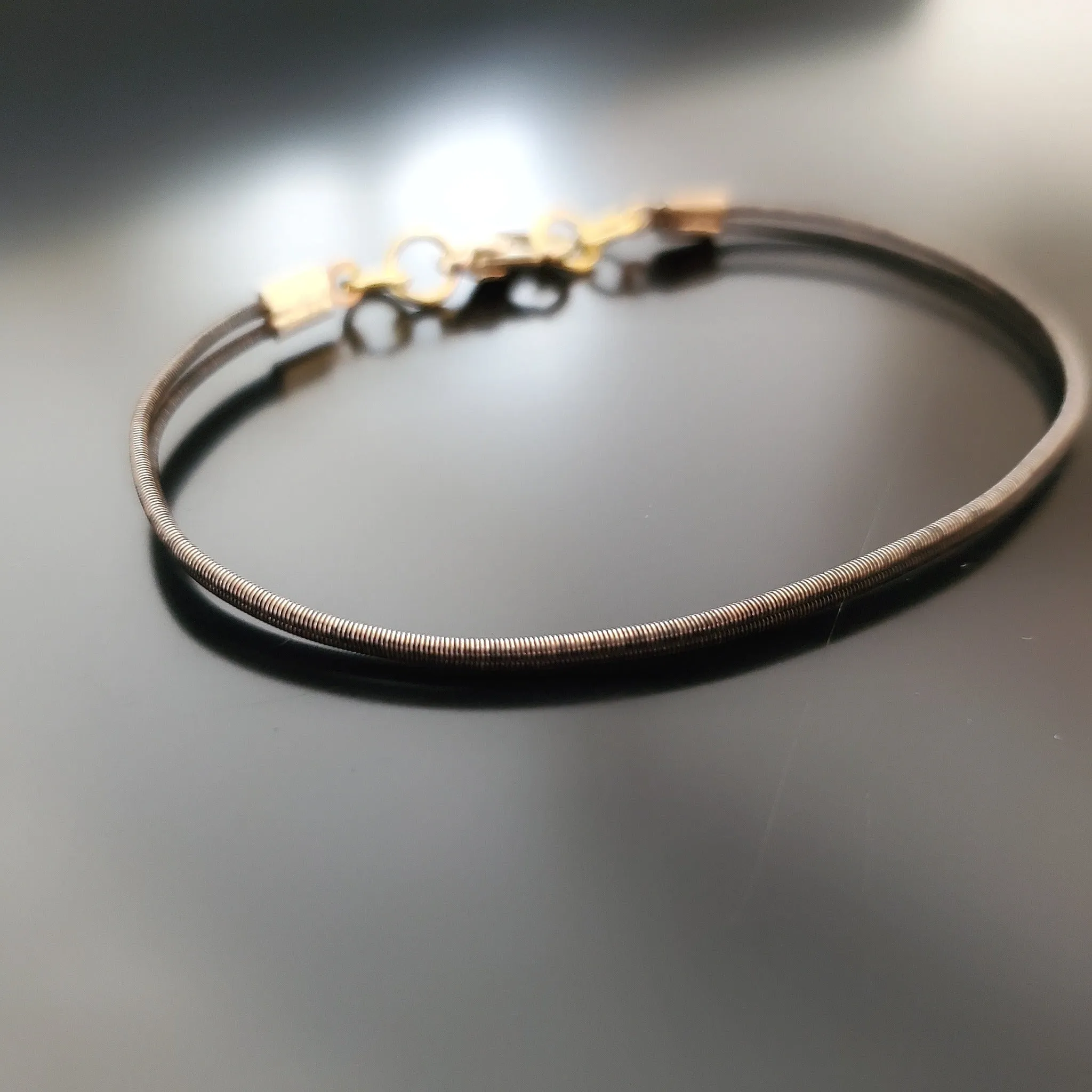 Harp String Clasp Style Bracelet