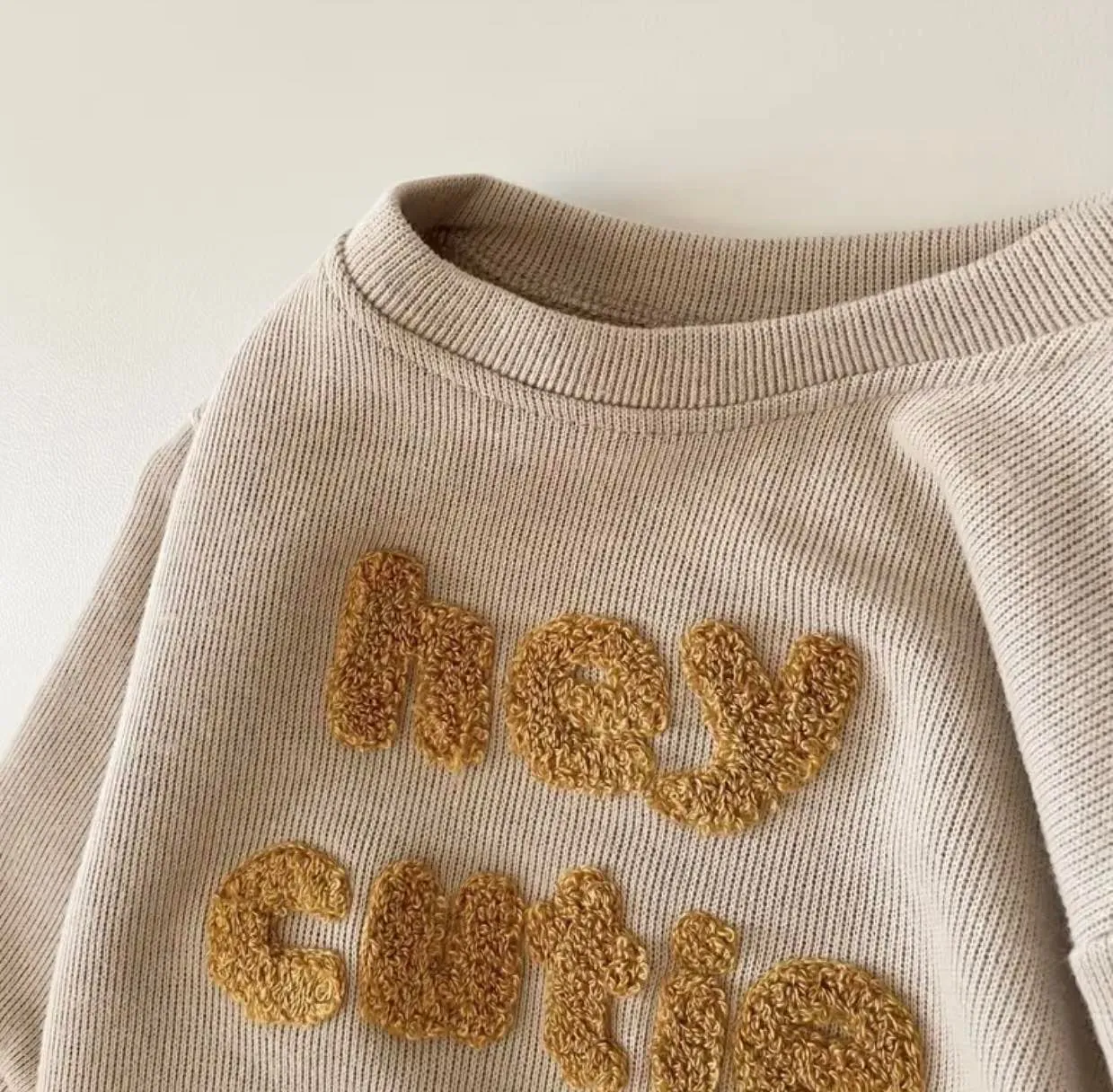 Hey Cutie Camel 2 Piece Tracksuit Set