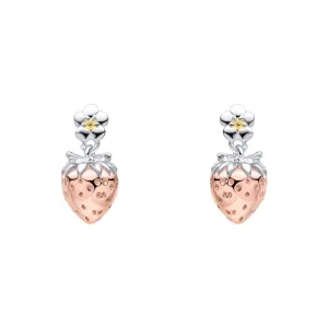 Laura Ashley Strawberry Stud Earrings