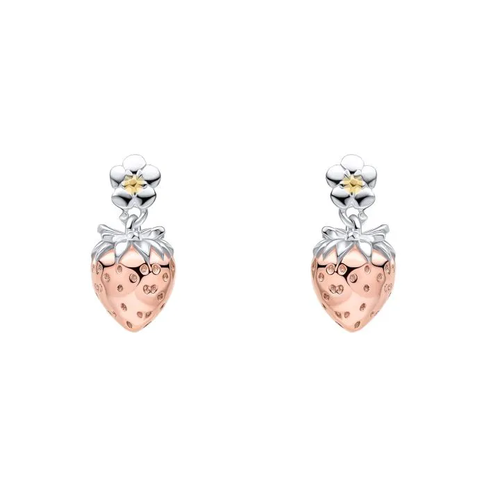 Laura Ashley Strawberry Stud Earrings