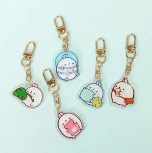 Molang Happy Random Blind Capsule Key Chain