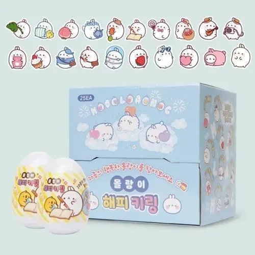 Molang Happy Random Blind Capsule Key Chain