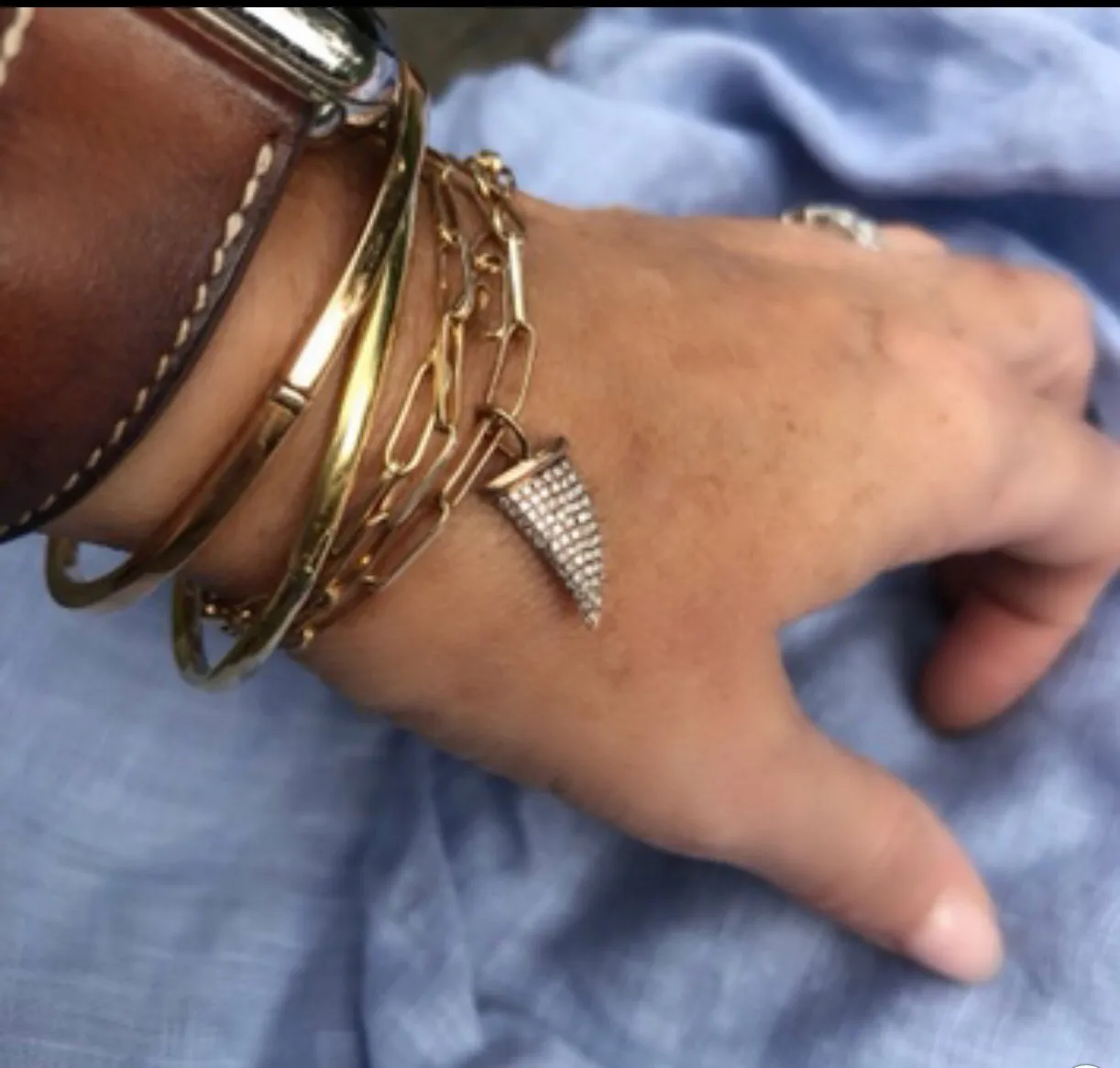 PAPERCLIP CHAIN BRACELET
