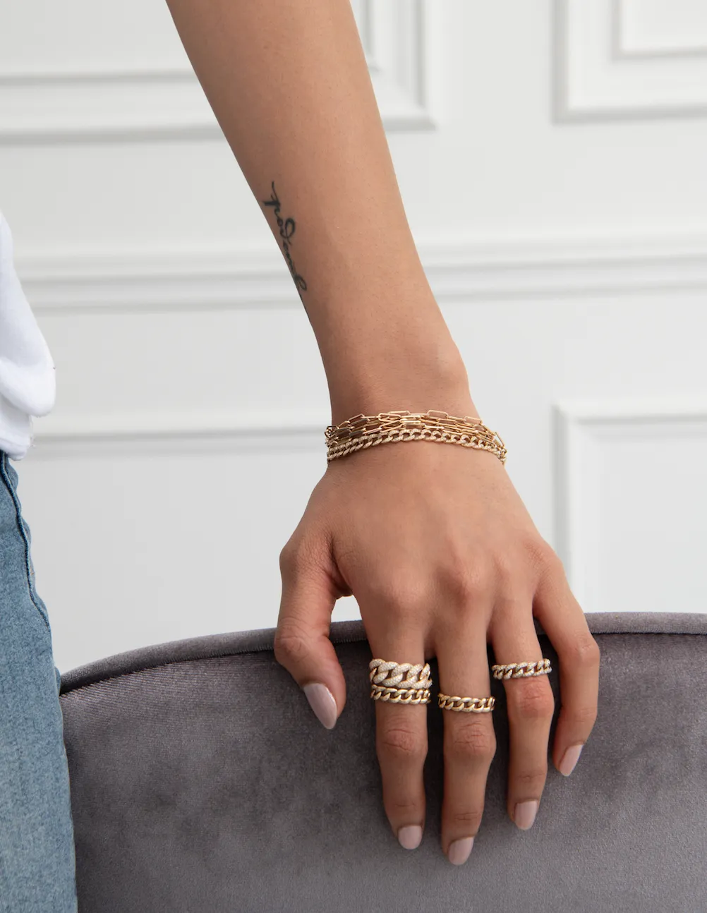PAPERCLIP CHAIN BRACELET