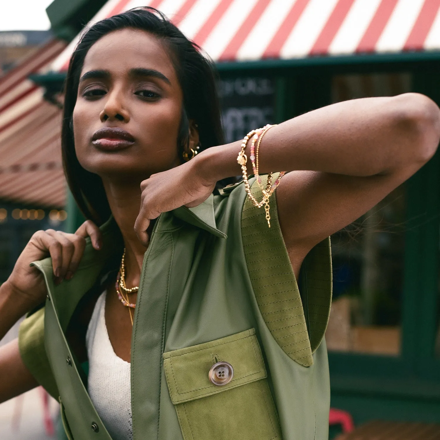 Peach Fuzz Orissa Bracelet