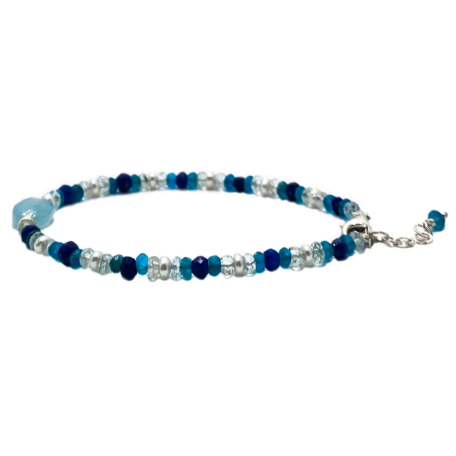 Quiet the Mind Silver Bracelet
