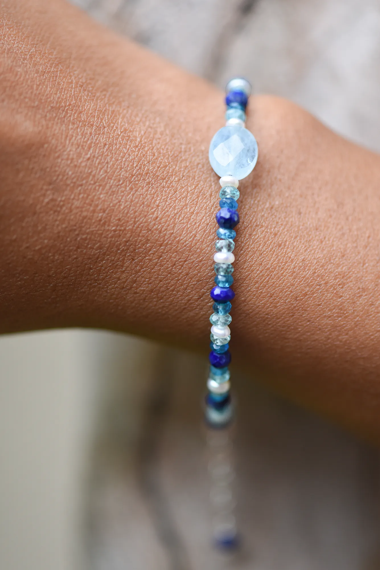 Quiet the Mind Silver Bracelet