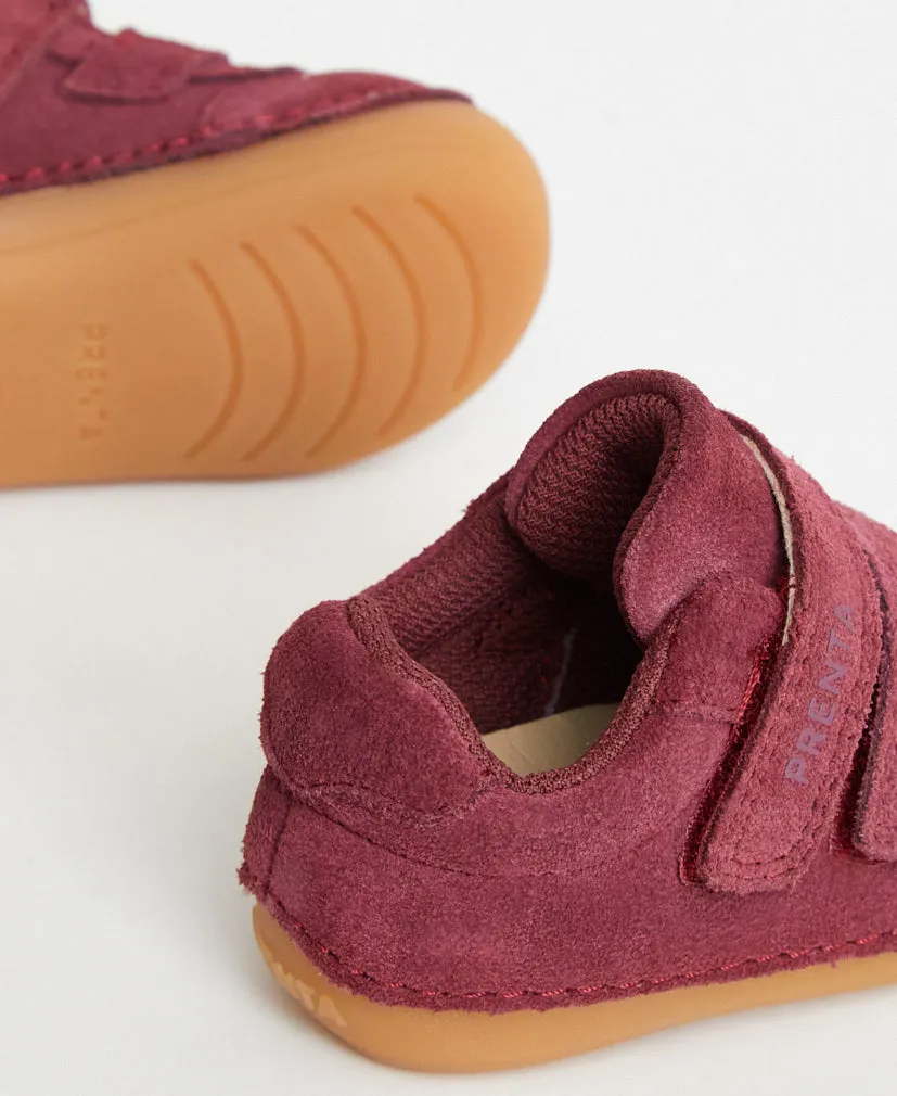 Rocket Purple Suede First Walker Trainer