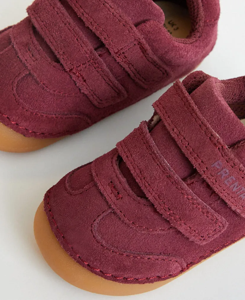 Rocket Purple Suede First Walker Trainer