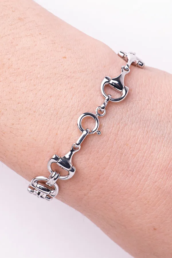 SS33 Small Snaffle Bit Bracelet