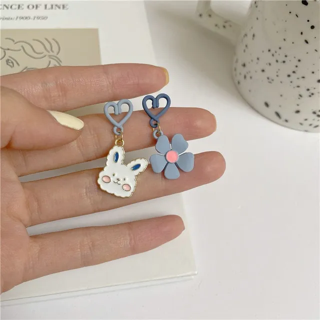 Sweet Cute Cartoon Animal Earrings