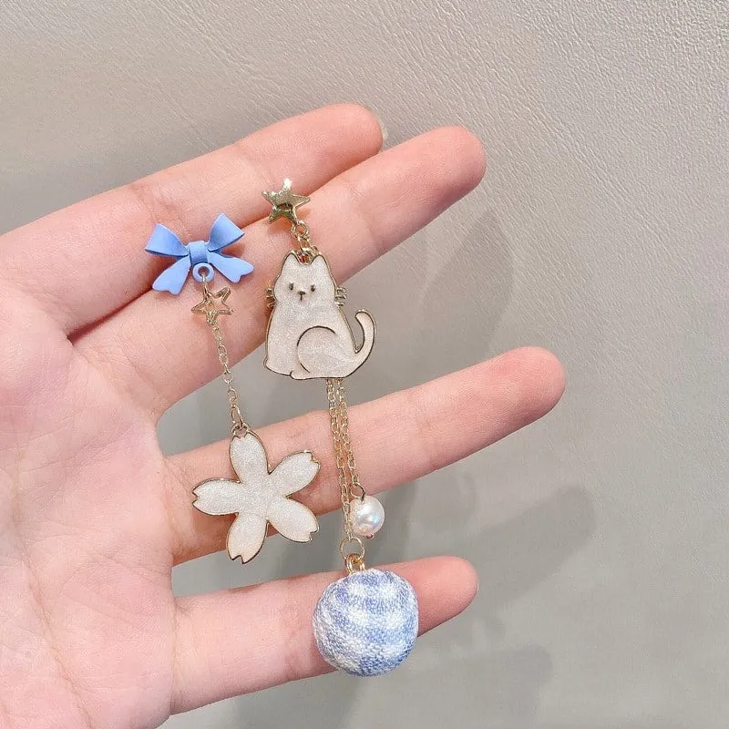 Sweet Cute Cartoon Animal Earrings